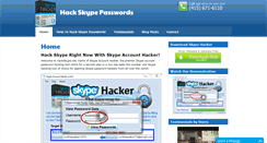 Desktop Screenshot of hackskype.net