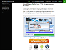 Tablet Screenshot of hackskype.net